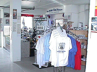 Route 66 mother road museum gift shop
